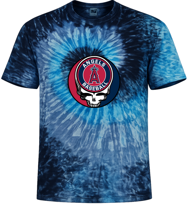 Los Angeles Angels Stealie Tie-Dye T-Shirt