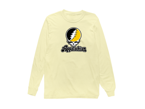 Appalachian Stealie Premium Unisex Long-Sleeve — Design: Appalachian State University — Butter