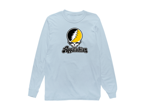 Appalachian Stealie Premium Unisex Long-Sleeve — Design: Appalachian State University — Chambray