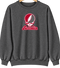 Arcadia Stealie Premium Unisex Crewneck — Design: Arcadia University — Dark Heather