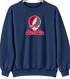 Arcadia Stealie Premium Unisex Crewneck — Design: Arcadia University — Navy