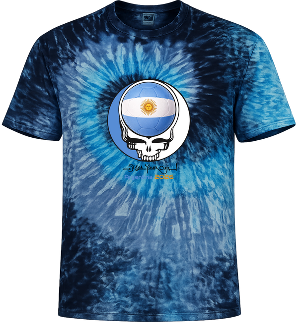 Argentina FIFA World Cup Stealie Tie-Dye T-Shirt