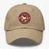 Arizona Football Dancing Bear Premium Dad Hat — Arizona Cardinals — Khaki
