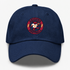 Arizona Football Dancing Bear Premium Dad Hat — Arizona Cardinals — Navy