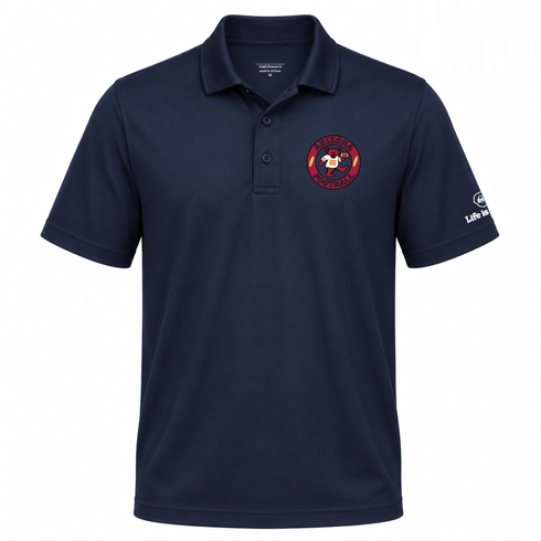 Arizona Football Dancing Bear Premium Polo — Arizona Cardinals — Navy