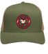 Arizona Football Dancing Bear Premium Trucker Cap — Arizona Cardinals — Moss/Khaki