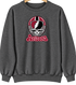 Arizona Helmet Stealie Premium Unisex Crewneck — Arizona Cardinals — Dark Heather
