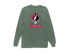 Arizona Helmet Stealie Premium Unisex Long-Sleeve — Arizona Cardinals — Light Green