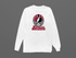 Arizona Helmet Stealie Premium Unisex Long-Sleeve — Arizona Cardinals — White