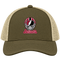 Arizona Helmet Stealie Premium Unisex Trucker Cap — Arizona Cardinals — Moss/Khaki