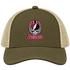 Arizona Helmet Stealie Premium Unisex Trucker Cap — Arizona Cardinals — Moss/Khaki
