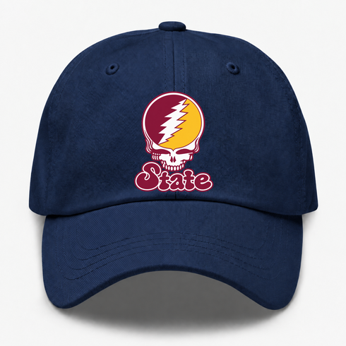 Arizona Stealie Premium Unisex Dad Hat — Design: Arizona State University — Navy