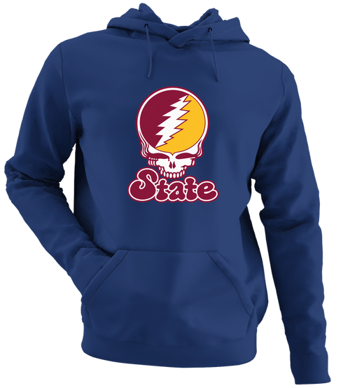 Arizona Stealie Premium Unisex Hoodie — Design: Arizona State University — Navy