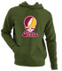 Arizona Stealie Premium Unisex Hoodie — Design: Arizona State University — Military Green