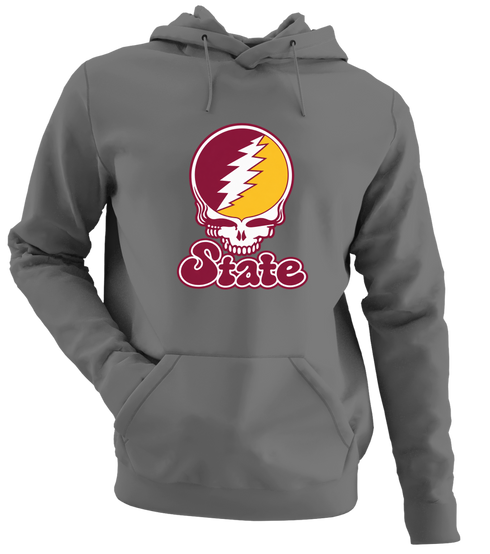 Arizona Stealie Premium Unisex Hoodie — Design: Arizona State University — Charcoal