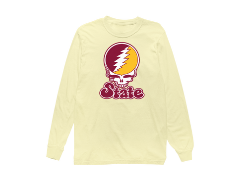 Arizona Stealie Premium Unisex Long-Sleeve — Design: Arizona State University — Butter