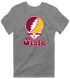 Arizona Stealie Premium Unisex T-Shirt — Design: Arizona State University — Dark Heather