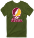Arizona Stealie Premium Unisex T-Shirt — Design: Arizona State University — Military Green