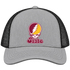 Arizona Stealie Premium Unisex Trucker Cap — Design: Arizona State University — Heather Grey/Black