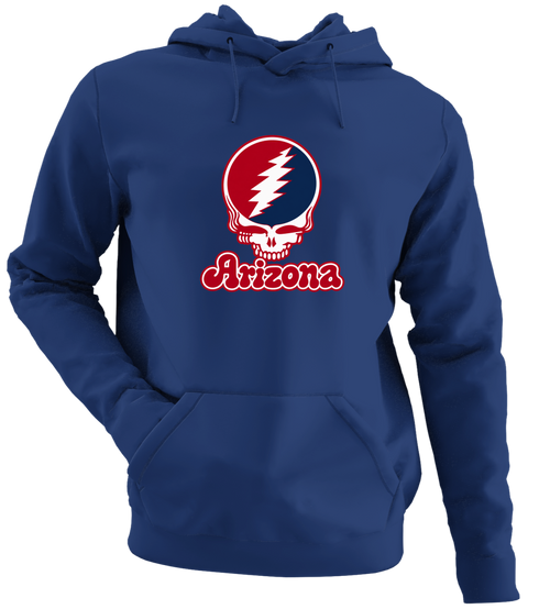 Arizona Stealie Premium Unisex Hoodie — Design: Arizona University of — Navy