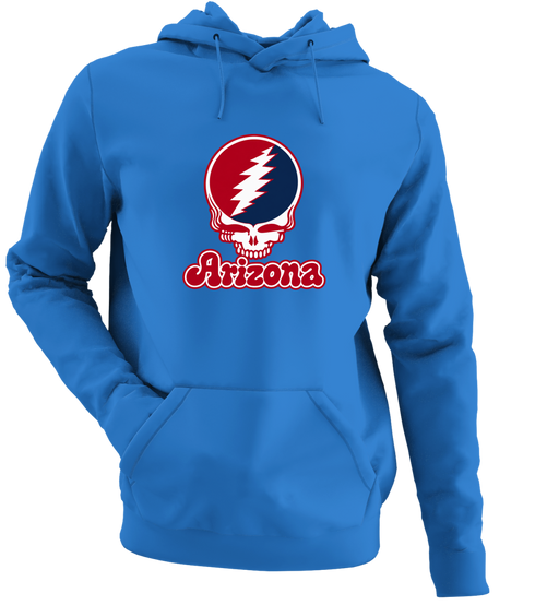 Arizona Stealie Premium Unisex Hoodie — Design: Arizona University of — Heather Royal