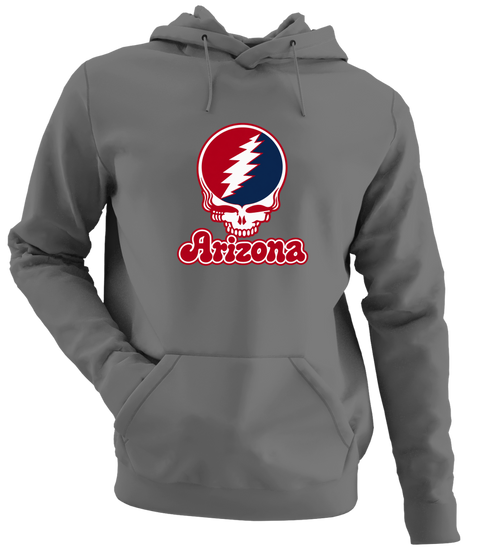 Arizona Stealie Premium Unisex Hoodie — Design: Arizona University of — Charcoal