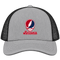 Arizona Stealie Premium Unisex Trucker Cap — Design: Arizona University of — Heather Grey/Black
