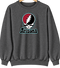 Arizona Baseball Stealie Grateful Dead Crewneck — Arizona Diamondbacks — Dark Heather