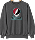 Arizona Baseball Stealie Grateful Dead Crewneck — Arizona Diamondbacks — Dark Heather