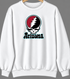 Arizona Baseball Stealie Grateful Dead Crewneck — Arizona Diamondbacks — White