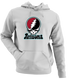 Arizona Baseball Stealie Grateful Dead Hoodie — Arizona Diamondbacks — Sport Grey