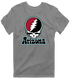 Arizona Baseball Stealie Grateful Dead T-Shirt — Arizona Diamondbacks — Dark Heather