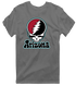 Arizona Baseball Stealie Grateful Dead T-Shirt — Arizona Diamondbacks — Charcoal