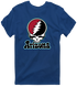 Arizona Baseball Stealie Grateful Dead T-Shirt — Arizona Diamondbacks — Navy