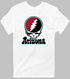 Arizona Baseball Stealie Grateful Dead T-Shirt — Arizona Diamondbacks — White