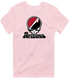Arizona Baseball Stealie Grateful Dead T-Shirt — Arizona Diamondbacks — Light Pink