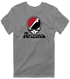 Arizona Baseball Stealie Grateful Dead T-Shirt — Arizona Diamondbacks — Dark Heather