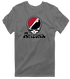 Arizona Baseball Stealie Grateful Dead T-Shirt — Arizona Diamondbacks — Charcoal