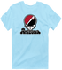 Arizona Baseball Stealie Grateful Dead T-Shirt — Arizona Diamondbacks — Light Blue