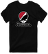 Arizona Baseball Stealie Grateful Dead T-Shirt — Arizona Diamondbacks — Black