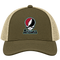 Arizona Baseball Stealie Grateful Dead Trucker Cap — Arizona Diamondbacks — Moss/Khaki