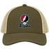 Arizona Baseball Stealie Grateful Dead Trucker Cap — Arizona Diamondbacks — Moss/Khaki