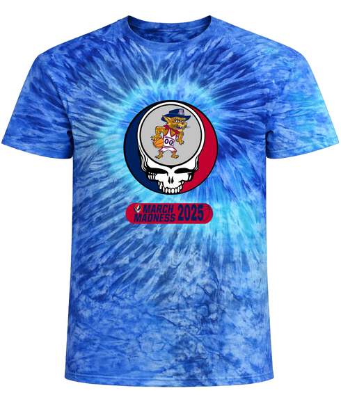University of Arizona March Madness Stealie Tie-Dye T-Shirt