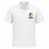 Arizona Stealie Premium Unisex Polo — Design: Arizona State University — White