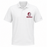 Little Rock Stealie Premium Unisex Polo — Design: Arkansas at Little Rock University of — White