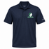 Monticello Stealie Premium Unisex Polo — Design: Arkansas at Monticello University of — Navy