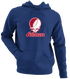 Arkansas Stealie Premium Unisex Hoodie — Design: Arkansas University of — Navy