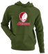 Arkansas Stealie Premium Unisex Hoodie — Design: Arkansas University of — Military Green