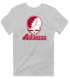 Arkansas Stealie Premium Unisex T-Shirt — Design: Arkansas University of — Sport Grey