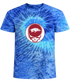 University of Arkansas Stealie Tie-Dye T-Shirt